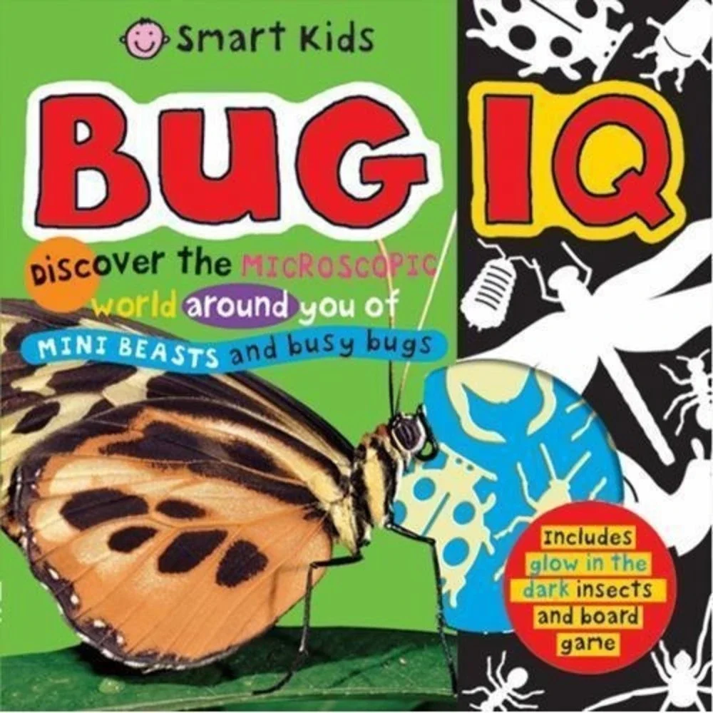 Smart Kids Bug IQ Discover Bugs Around You Priddybooks Glow in Dark Bugs‎ VG